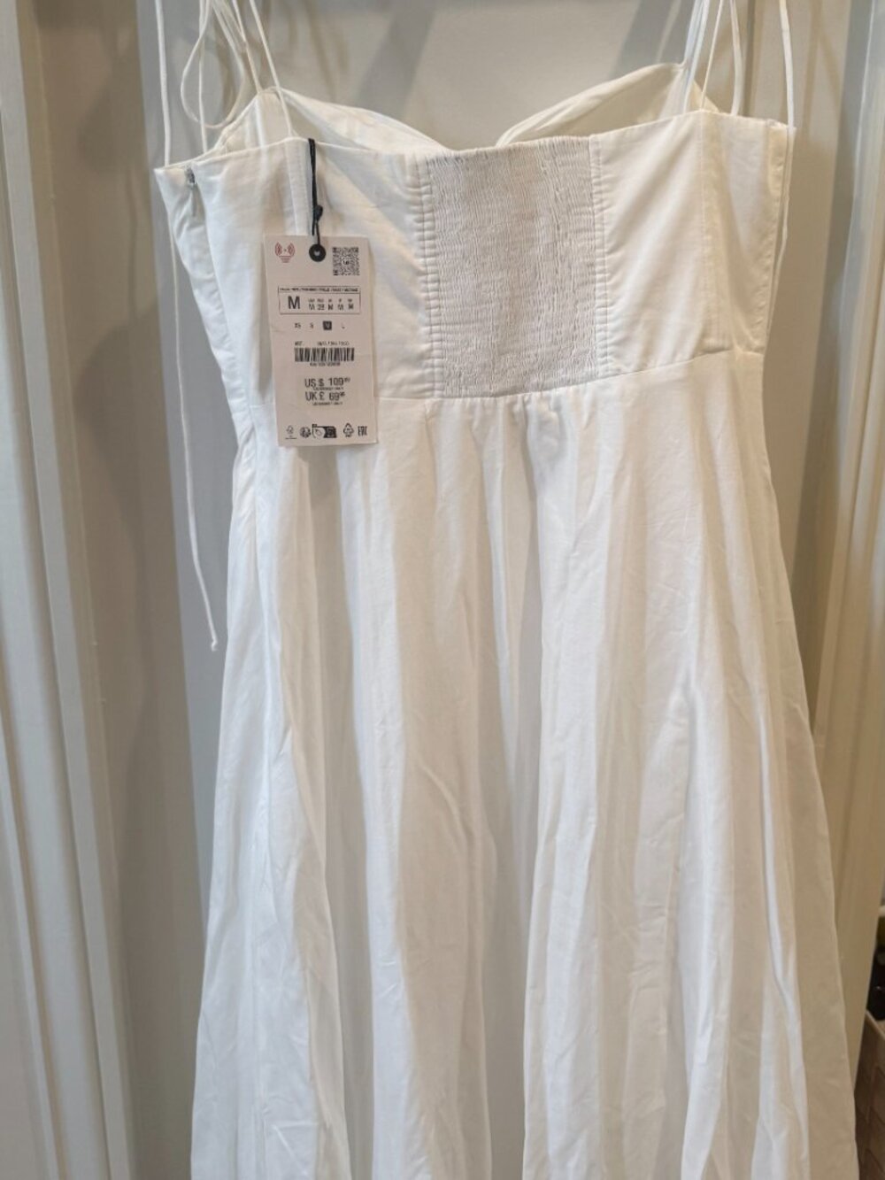 Zara Ruffled Poplin Dress - Picture 5 of 5